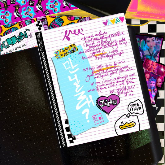 how its done x free lyric page A5 sheet