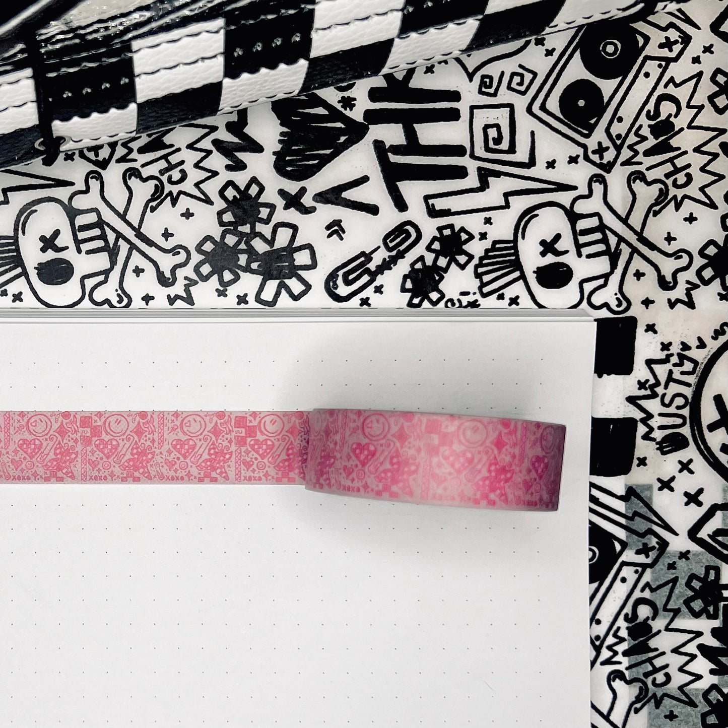 15mm girly doodles washi