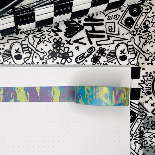 15mm sabotage graffiti washi