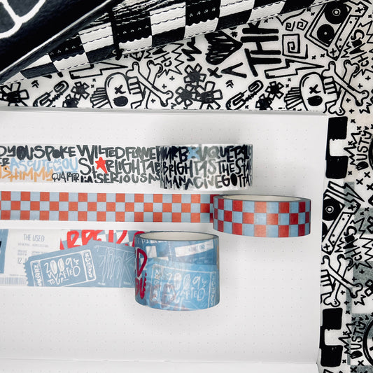 warped collection x choose your washi