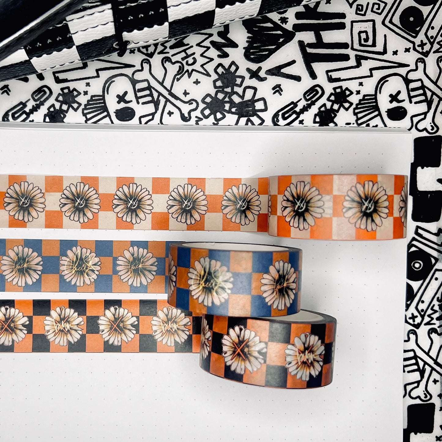 happy effing daisies collection x choose your washi