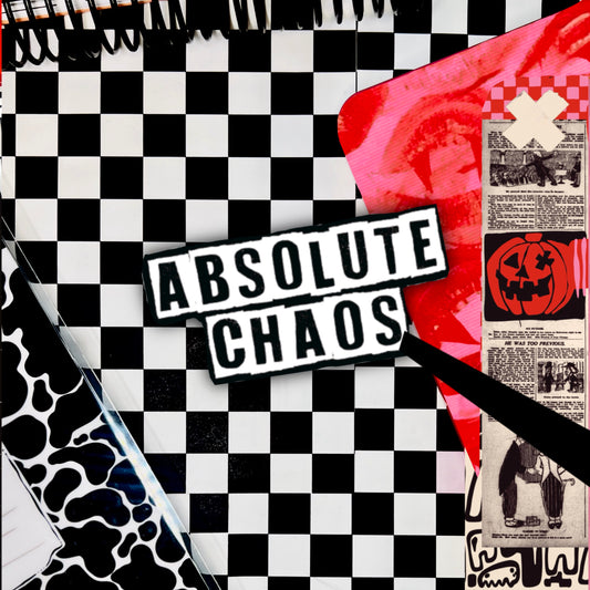 absolute chaos x 3" soft matte die cut