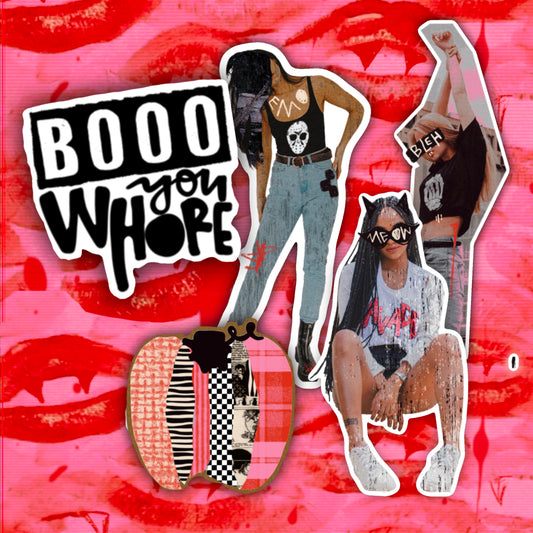 boo x die cut sticker bundle