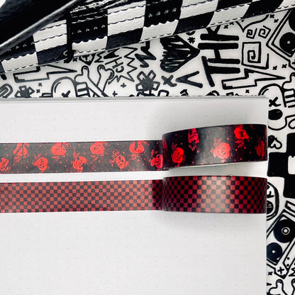 red roses collection x choose your washi