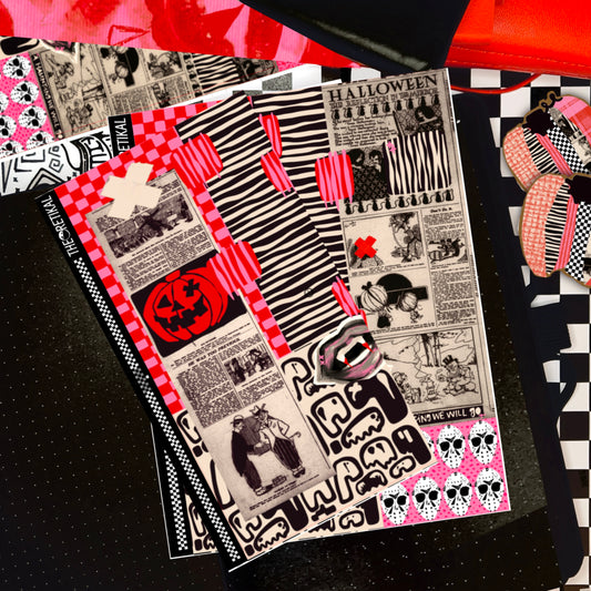 boo x collage full sheet (choose your size)