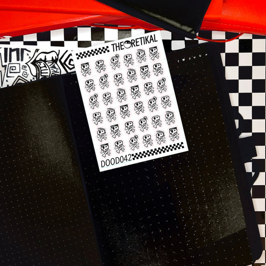 punky skellys mini sheet