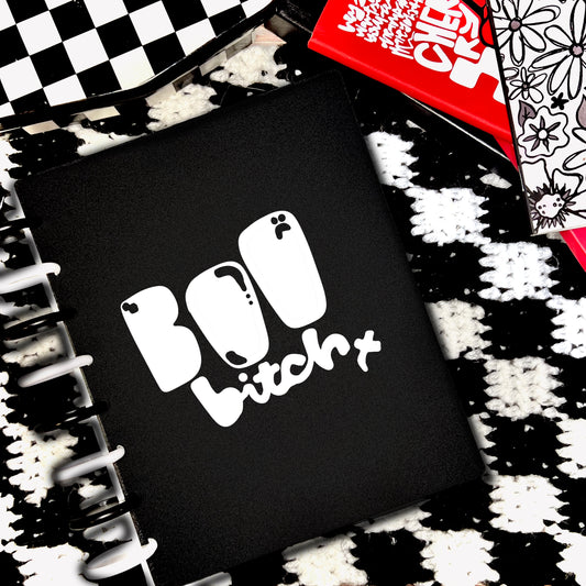 7x9" "BOO BITCH" A5 cover size disc album + storage options