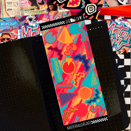 material girl x retro doodles