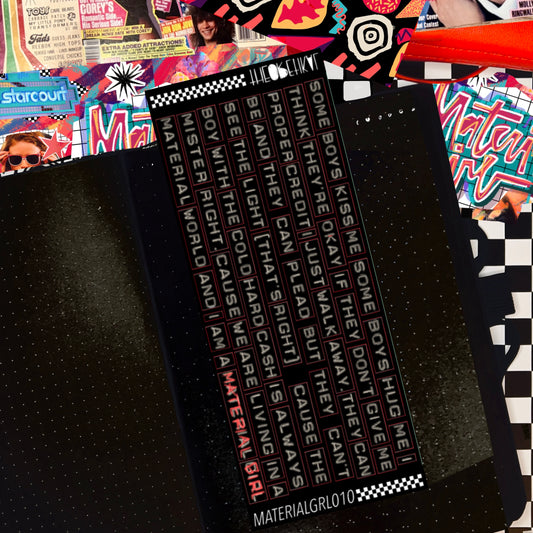 material girl x material girl lyrics