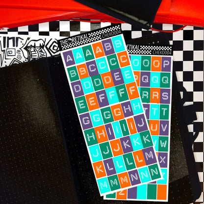 CHEKO x dymo alphabets