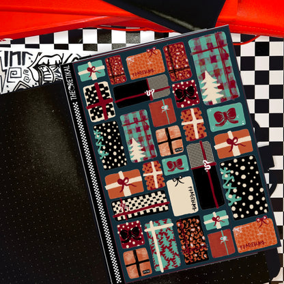 holly x jolly boxes full sheet (multiple size options)