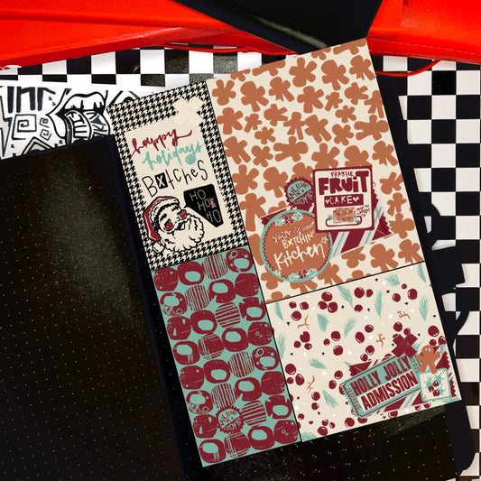 holly x jolly collages full sheet (multiple size options)