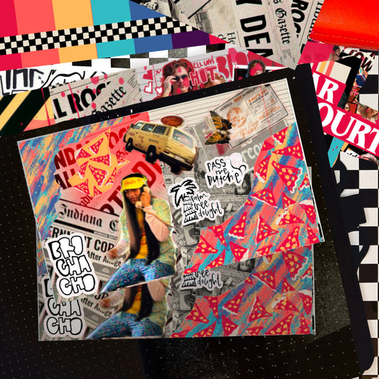 argyle x journaling deco