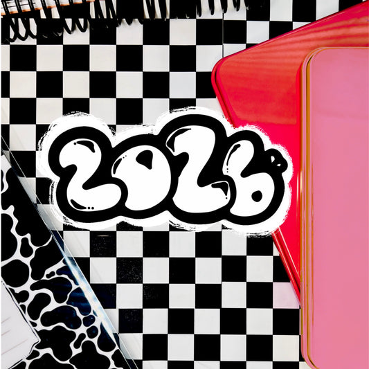 2026 x 3" soft matte die cut