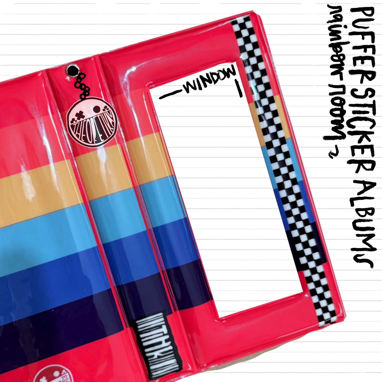 starcourt x puffer sticker album