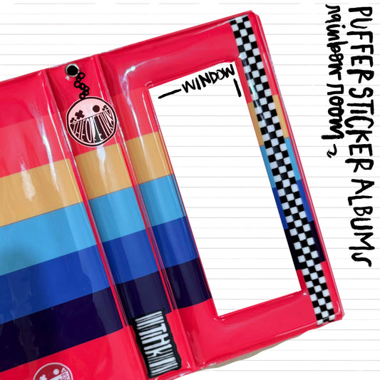 starcourt x puffer sticker album