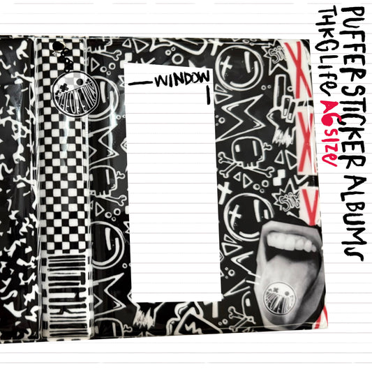 A6 sized THKG life x puffer sticker album