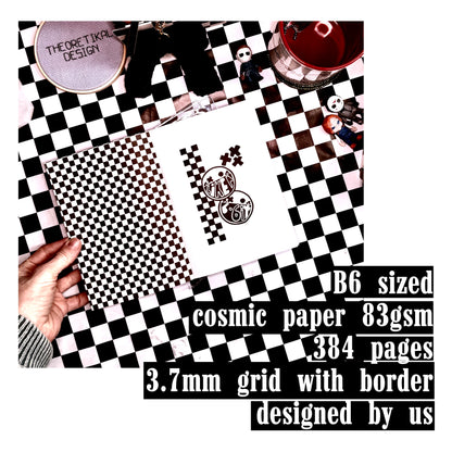 like a b6 journal + PVC clear cover add on