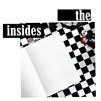 like a b6 journal + PVC clear cover add on