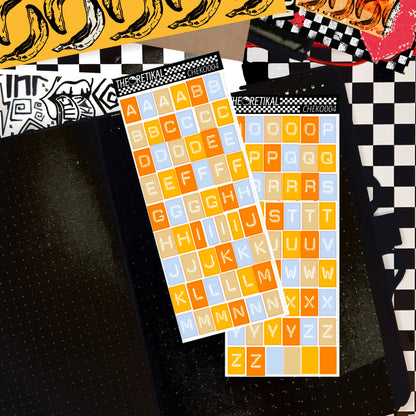 CHEKO x dymo alphabets