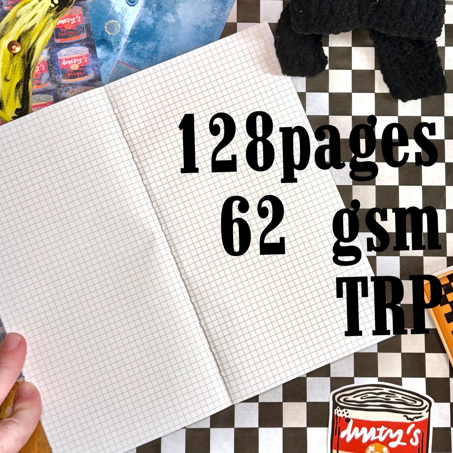 nana standard TN grid notebook x 3 month journal series