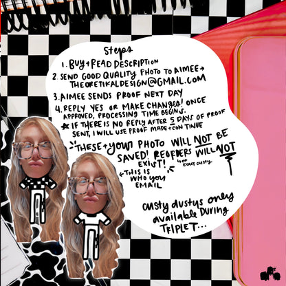 custy dusty x customize your own dusty (read description please!)