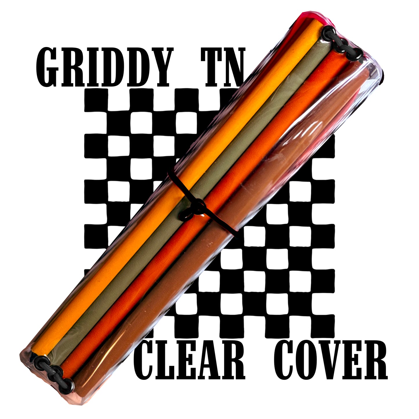 griddy standard TN elastic band cover. holds 3-4 standard tn notebooks