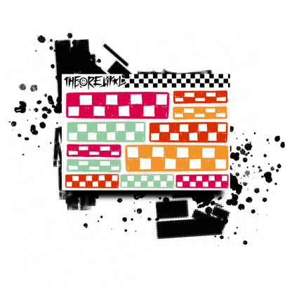 checker doodle. multiple colorways.