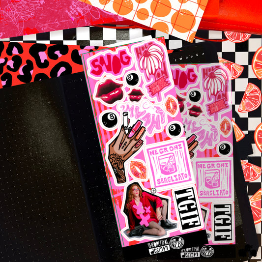 snog x pink girlie deco