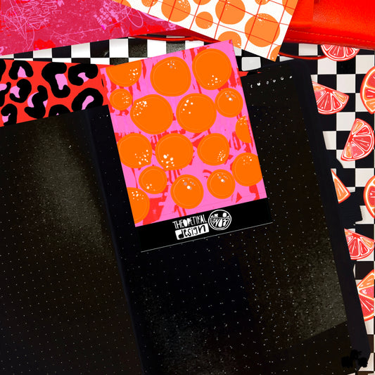 snog x oranges mini sheet