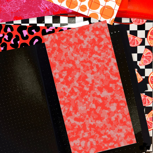 snog x  orange-flage full sheet